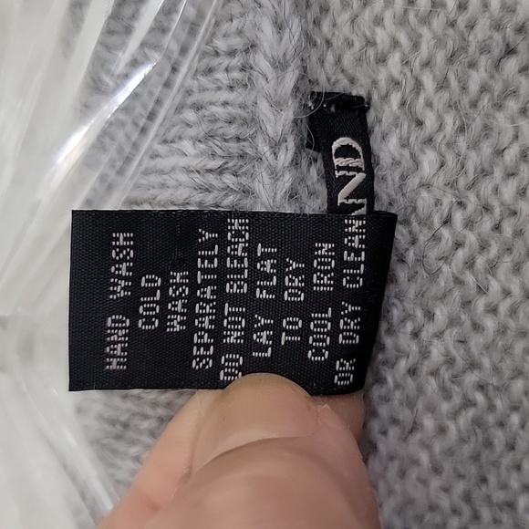 Lucky Brand Gray Cardigan Sweater M - Picture 7 of 16